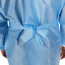 McKesson Nonrated Isolation Gowns, Blue, Extra Large (Case of 60)