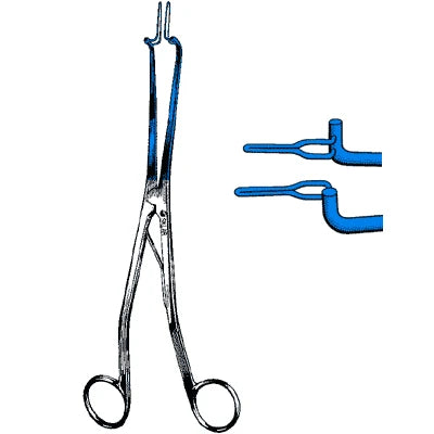 Sklar Blue Electrosurgical Kogan Endocervical Speculum - Narrow, with Spring Handle - 91-5228