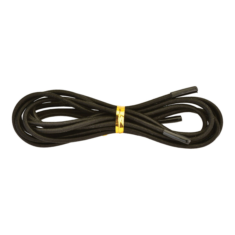 Nova Ortho-Med Elastic Shoelaces, Black, Pair (Each)