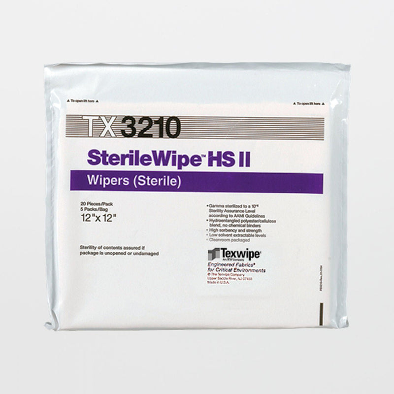 SterileWipe Cleanroom Wipe, 12 x 12 Inch (Case of 500)