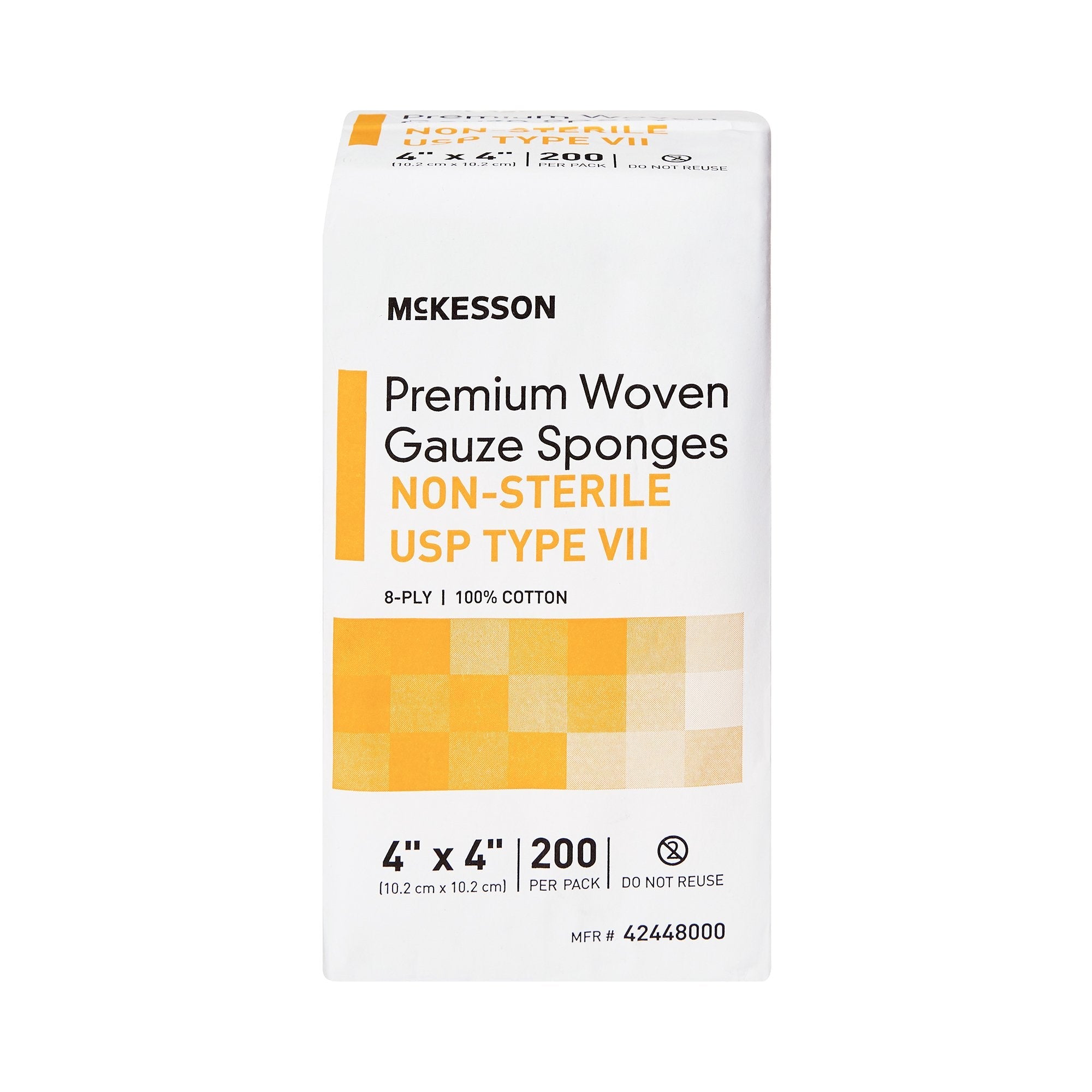 McKesson Brand McKesson USP Type VII Gauze Sponge, 4 x 4 Inch, Eight-Ply (4000/CS) 