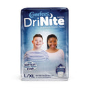 Comfees DriNite Juniors Absorbent Underwear, Large / Extra Large (52/CS) 