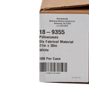 McKesson White Fabricel Pillowcase, 21 x 30 Inch (Case of 100)