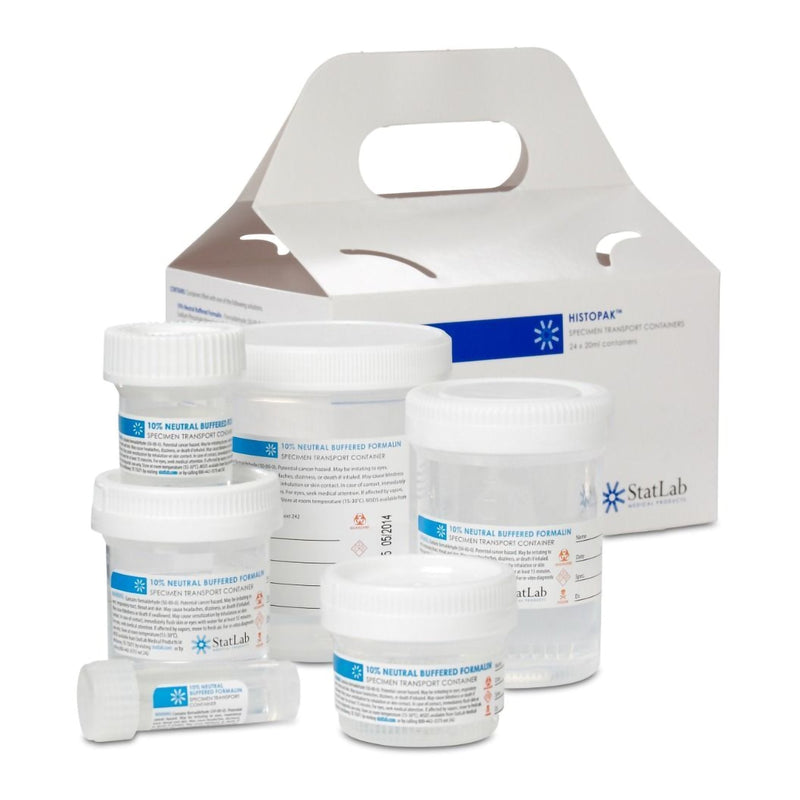 StatLab Medical Products StatLab Prefilled Formalin Container, 3.5 mL Fill in 7 mL (100/CS)