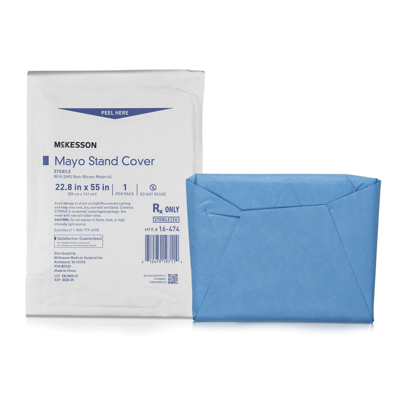 McKesson Brand McKesson Mayo Stand Cover, 22-4/5 x 55-1/2 Inch (30/CS) 