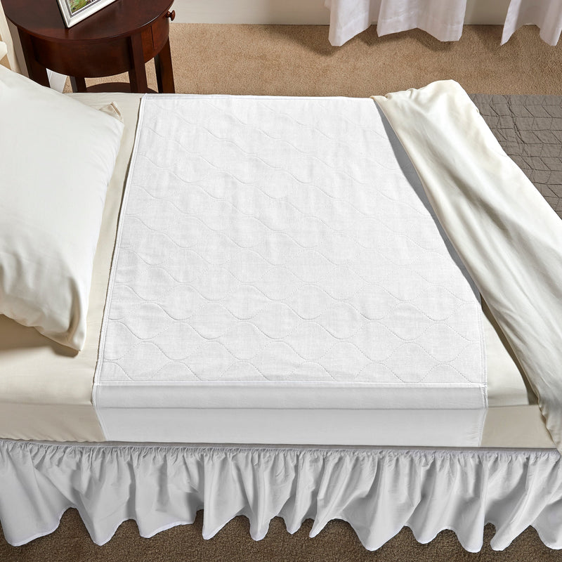 CareFor Deluxe Underpad with Tuckable Flaps, 32 x 36 Inch 