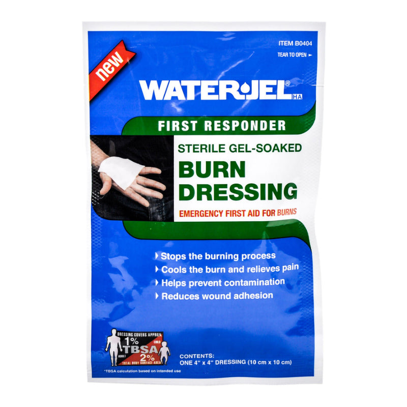 Hydrogel Burn Dressing Burn Stop Sheet 4 X 4 Inch Sterile (Case of 100)
