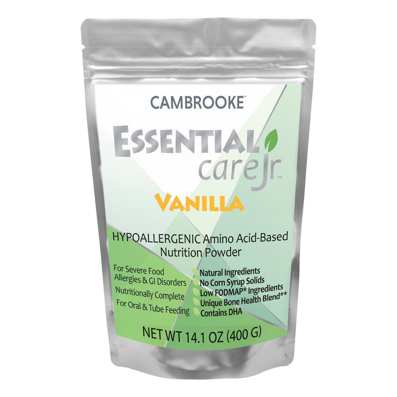 Essential Care Jr Amino Acid–Based Nutrition Powder, Vanilla, 14.1-ounce pouch (Case of 6)