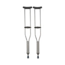 McKesson Underarm Crutches for Adults 5'2" – 5'10" (Case of 8 Pairs)