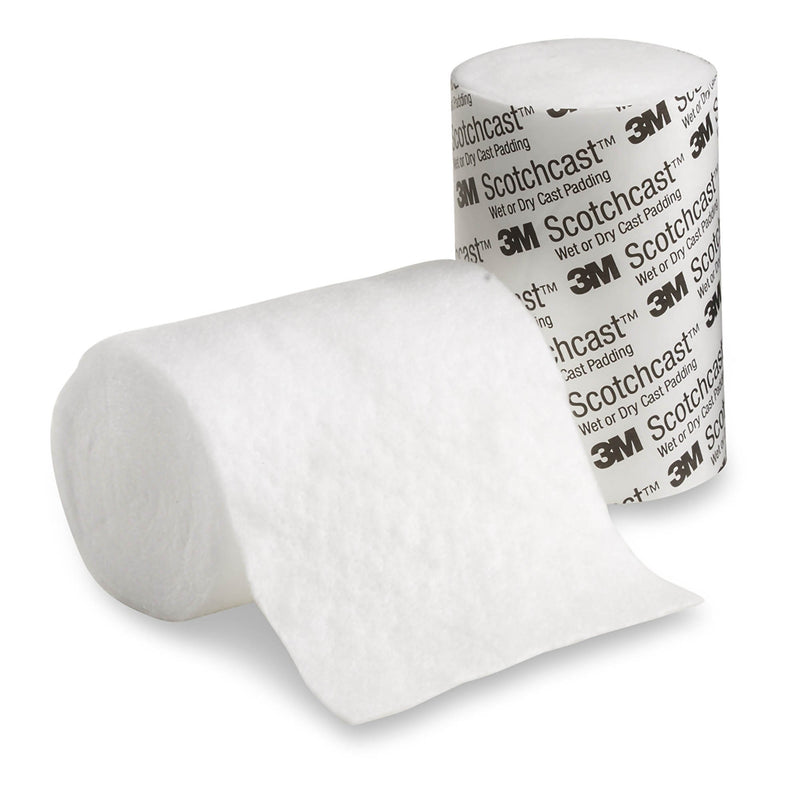 3M Scotchcast Wet or Dry Cast Padding, 4 Inch x 4 Yard (Case of 4 Bags)