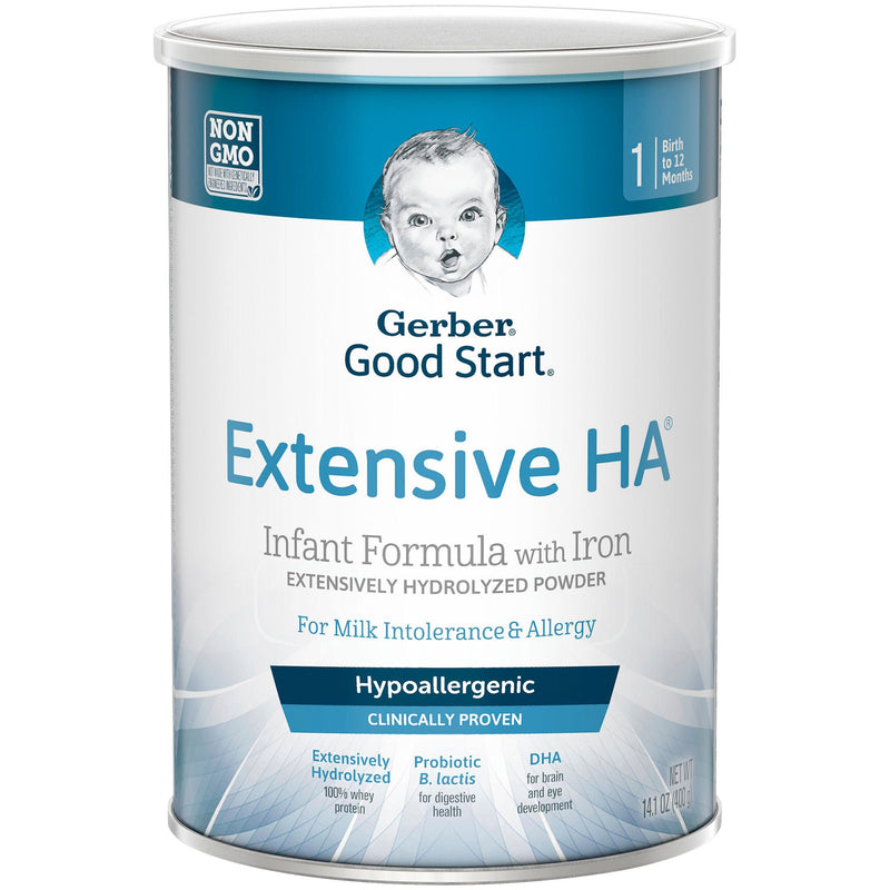Gerber Extensive HA Powder Infant Formula, 14.1-ounce can (Case of 6)