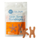 TruColour Brown Adhesive Strip, Knuckle / Fingertip (1000/CS) 