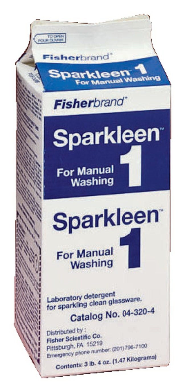 Laboratory Detergent Fisherbrand Sparkleen 1 3-1/4 lbs. Carton Powder Unscented (Each) 