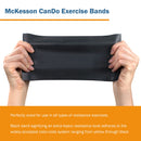 McKesson Exercise Resistance Band, Black, 5" x 6 Yard, Extra-Heavy Resistance (Each)