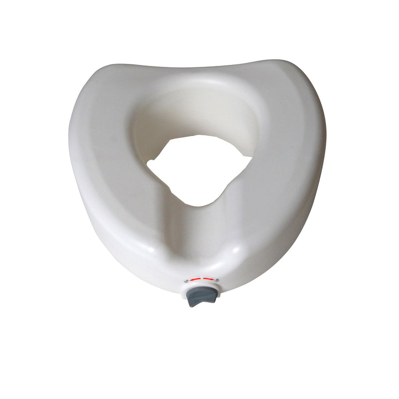 Drive DeVilbiss Healthcare drive Premium Raised Toilet Seat, 17 x 16.5 x 4.5 Inch 