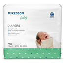 McKesson Baby Diapers for Newborn Infants weighing up to 10 lbs. (Case of 120)