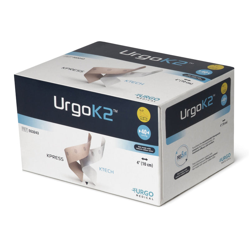 URGOK2 Lite Two Layer Compression Bandage System, 40 mmHg, 4 Inch Wide (Each)