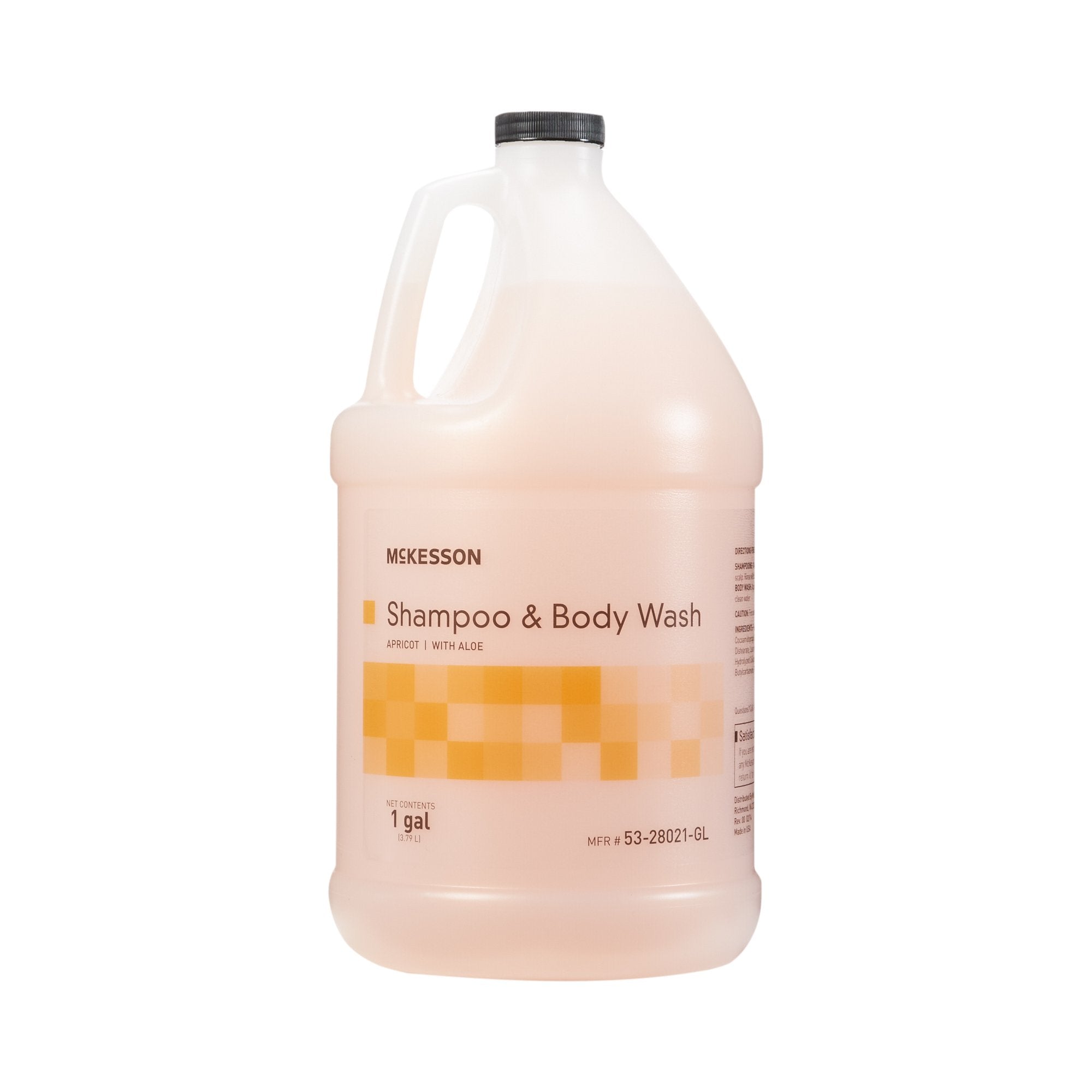 McKesson Brand McKesson two-in-one shampoo and Body Wash, Apricot Scent, 1 Gallon Jug (4/CS) 