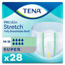 Essity HMS North America Inc Tena ProSkin Stretch Super Incontinence Brief, Medium (2/CS)