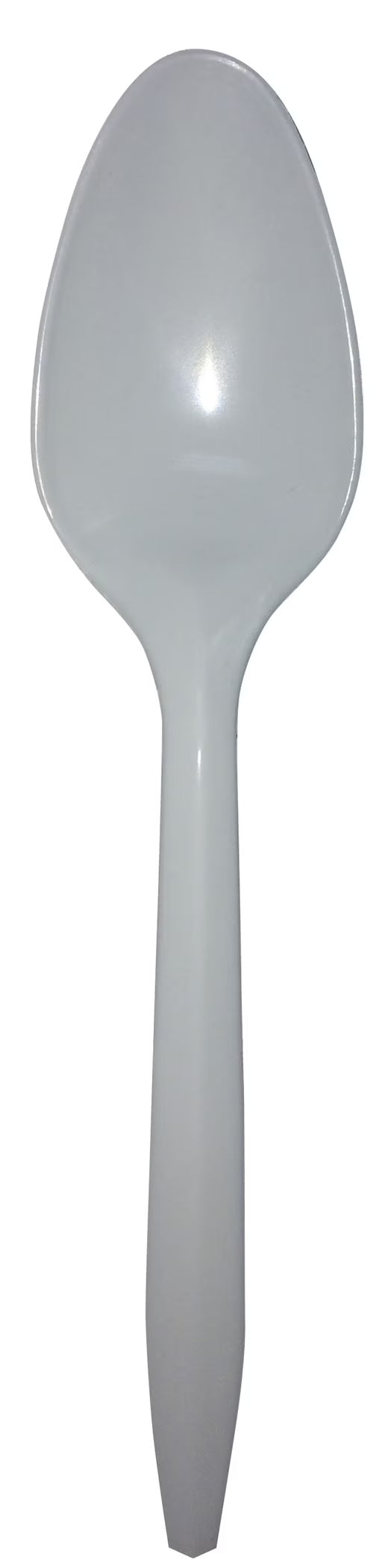 Teaspoon Empress Medium Weight White Plastic (Case of 1000)