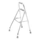 Drive DeVilbiss Healthcare drive Hemi Aluminum Side Step Folding Walker, 29.5 – 37 Inch Height 