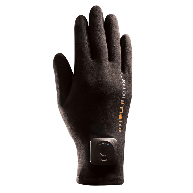 Intellinetix Arthritis Vibrating Gloves, Small, Black