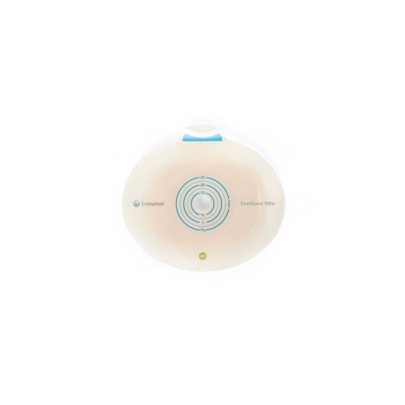 Coloplast SenSura Mio Click Ostomy Barrier, Trim to Fit 10 – 35 mm, Green Match (5/BX) 