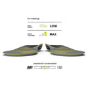 Runner Orthotic Insole Run High Arch Foam Women 8.5 to10 / Men 7 Citron 