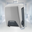 Paper Towel Dispenser McKesson Wall Mount Hardwound Paper Towel (Case)