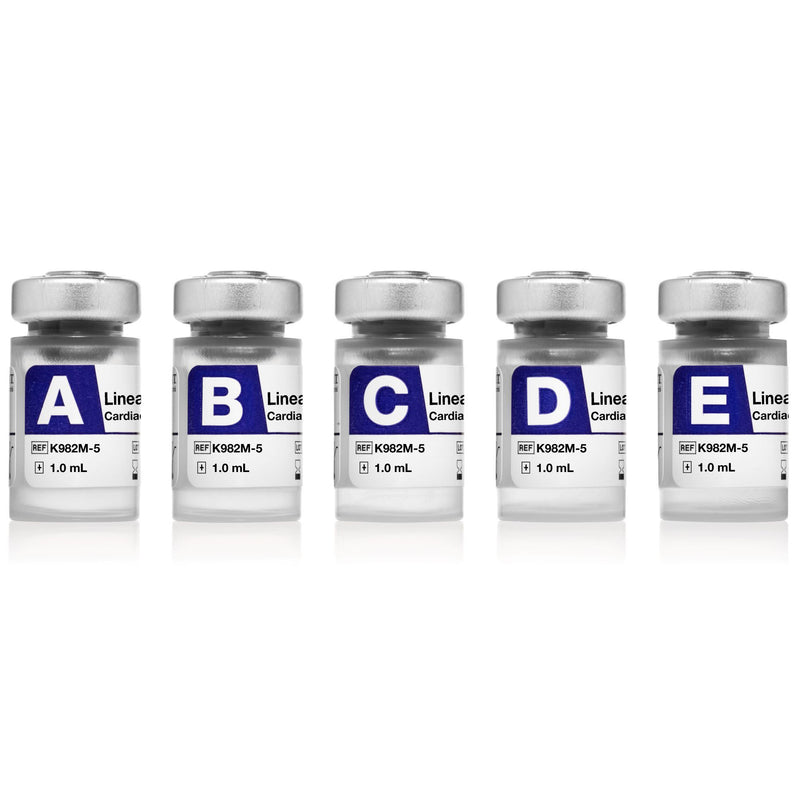 Linearity Set Audit MicroControls N-terminal Pro-Brain Natriuretic Peptide (NT-proBNP) / High-Sensitivity Troponin I and II 5 X 1 mL For PathFast ImmunoAnalyzers (Kit)
