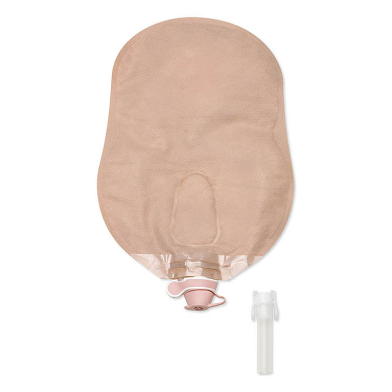 Urostomy Pouch Premier One-Piece System 9 Inch Length Flat, Pre-Cut 1-1/4 Inch Stoma Drainable (Box of 10)