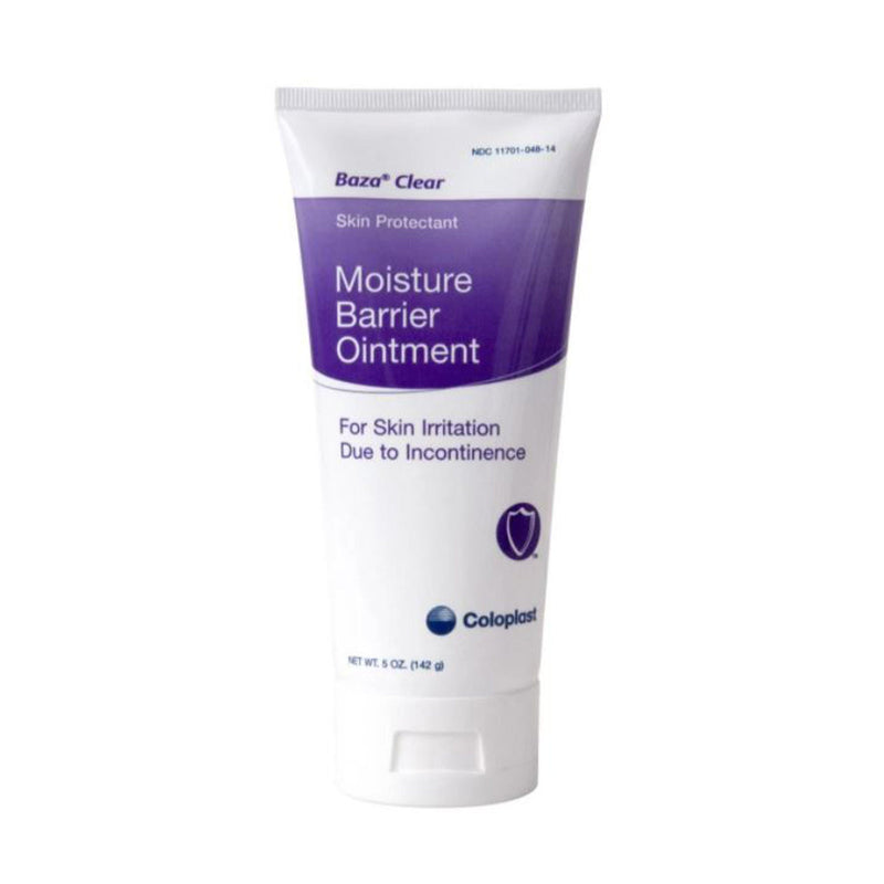 Baza Clear Moisture Barrier Ointment, CHG Compatible, Scented, 5-ounce tube (Case of 12)
