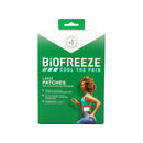Biofreeze 5% Menthol Pain Relieving Patch, Five 14 x 10 centimeter Patches (24/CS)