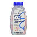 Foster & Thrive Extra Strength Antacid Calcium Carbonate Chewable Tablet, Fruit (Bottle of 96)