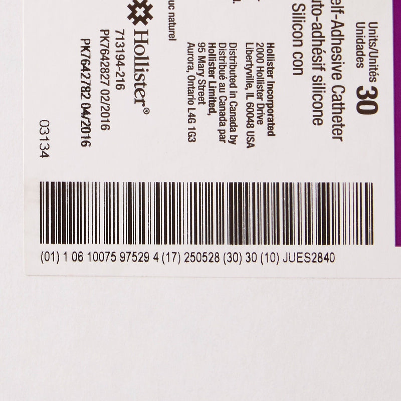 InView Silicone Male External Catheter, Self-Adhesive, Tapered Tip, Latex-Free