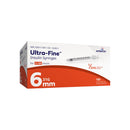 Standard Insulin Syringe with Needle Veo Ultra-Fine 0.5 mL 15/64 Inch 31 Gauge NonSafety Regular Wall (500/CS)