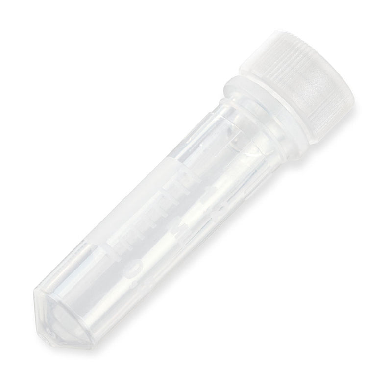 Microcentrifuge Tube Plain 2 mL Screw Cap Polypropylene Tube (Case of 1000)