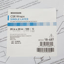 McKesson Single Layer Sterilization Wrap, 20 x 20 Inch 