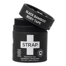 Nutricare USA LLC Strap Bamboo Fiber Athletic Tape, 1.97 Inch x 5-1/2 Yard, Black (24/CS) 