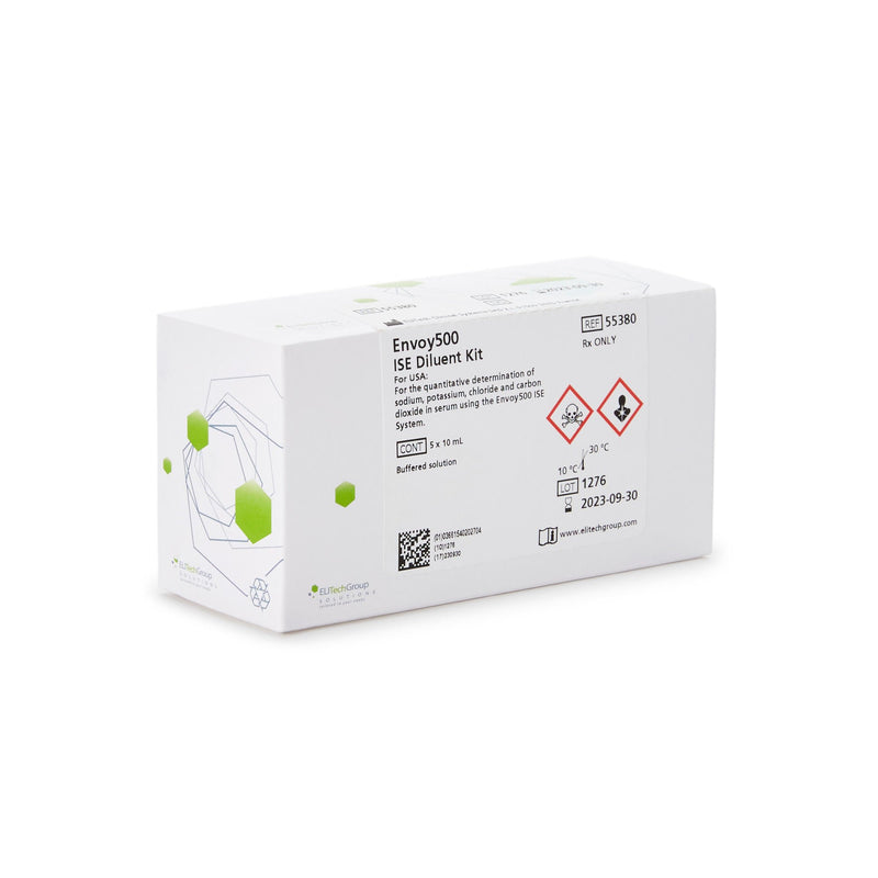 ISE Diluent Envoy 500 5 X 10 mL For Envoy 500+ Chemistry Systems (5/BX)