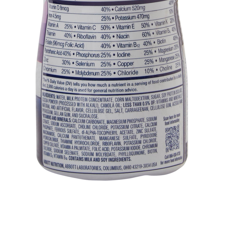Ensure High Protein Therapeutic Nutrition, Chocolate, 8-ounce bottle 