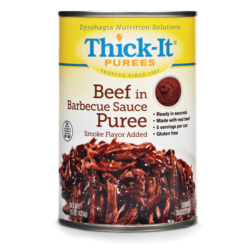 Thick-It Beef in BBQ Sauce Purée, 15-ounce Can (Case of 12)