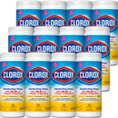 The Clorox Company Clorox Disinfecting Wipes, Lemon Scent, 35 ct. (12/CS) 