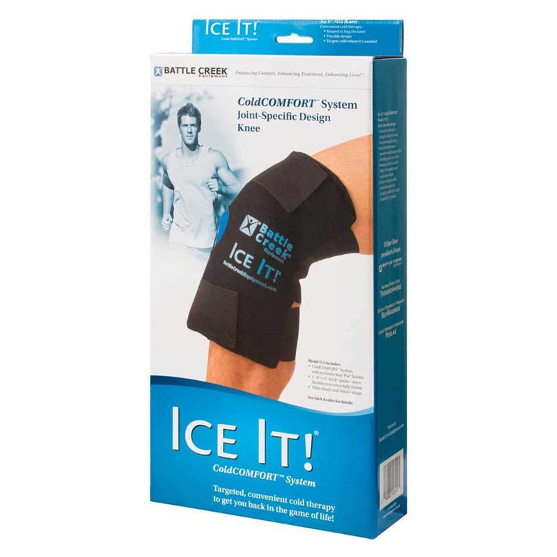 Battle Creek Ice It! MaxComfort System Cold Pack with Wrap, 12 x 13 Inch 