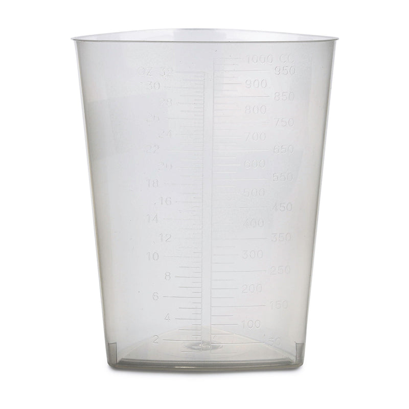 McKesson Triangular Graduated Container, 32 ounce capacity (Case of 200)