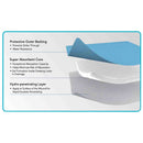 Super Absorbent Dressing ZeniABSORB Rectangle 4 X 5 Inch With Border Sterile (10/BX)