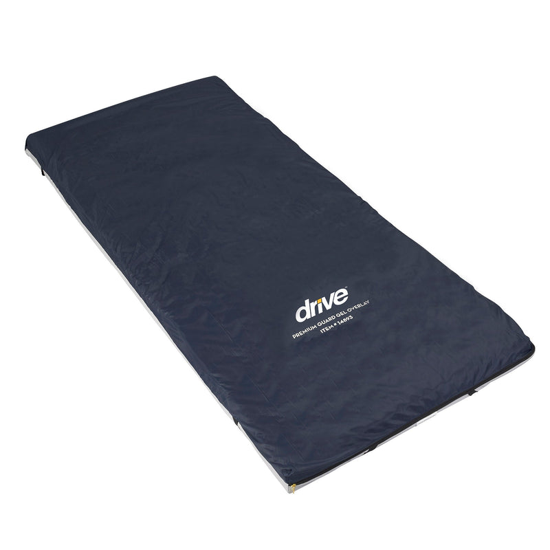 drive Premium Guard Mattress Overlay, 34 x 76 x 3-1/2 in., Blue (Each)