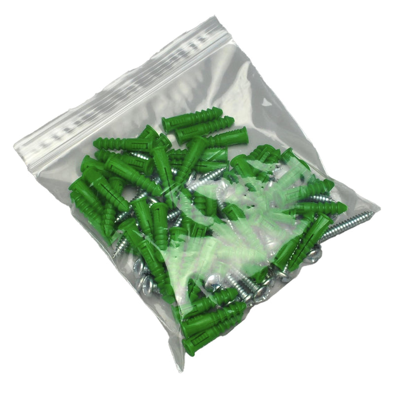 Clear Line Zip Closure Bag (Case of 1000)