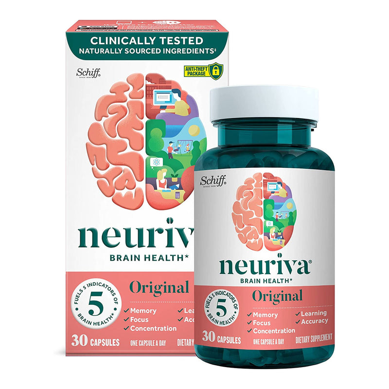Brain Health Supplement neuriva Coffee Fruit Extract (Coffea arabica) / Phosphatidylserine 100 mg - 100 mg Strength Capsule 30 per Bottle