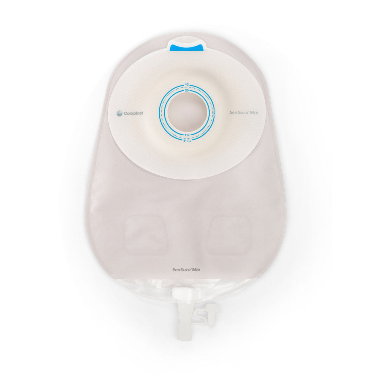 SenSura Mio Convex Light 1-Piece Opaque Urostomy Pouch, 31mm Stoma (Box of 10)